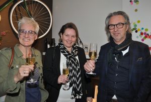 met o.a schepen van cultuur Karolien Mondelaers en Luc Theuwis Art & Advice