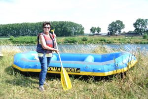 Raften op de Maas