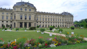 Würzburg: residentie prins-bisschoppen en park
