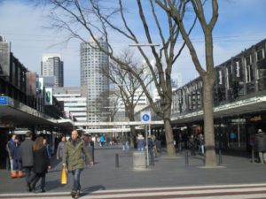 De Lijnbaan (°1953) was de allereerste winkelwandelstraat van Europa