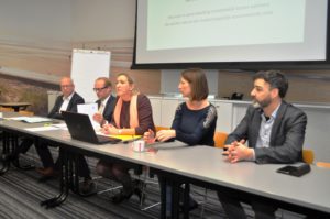 Marnic De Meulemeester, Ben Weyts, Cathy Coudyser, Vera Jans en Johan Verstreken