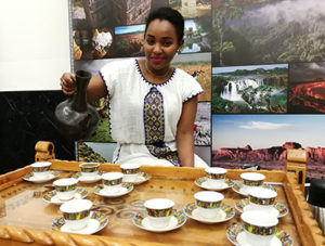 Koffieritueel met Arabicakoffie (West-Ethiopië)