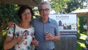Ann Van Damme en burgemeester Jos Stassen