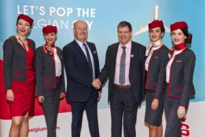 Niky Terzakis & Jean-Jacques Cloquet, directeur van Brussels South Charleroi Airport (BSCA)