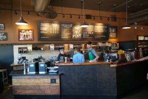 De allereerste vestiging van koffiezaak Starbucks