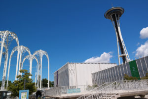 Overblijfselen van Expo 1962: het Pacific Science Center en de Space Needle