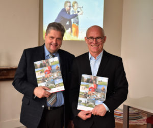 Stefaan Gheysen (alg. directeur Westtoer) en Dirk Marteel (mediacoördinatie Westtoer)