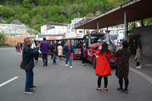 De Citytrain in Vaduz
