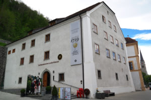 Het Liechtensteinisches Landes Museum in Vaduz