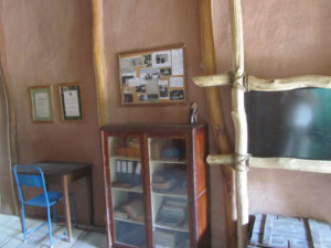 Interieur onderzoekskamp