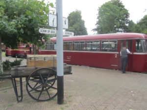De dieseltrein of railbus