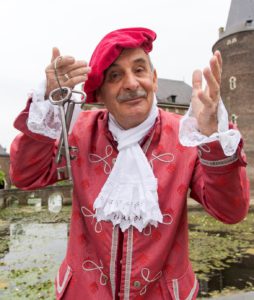 De slotmeester van het Kasteel Hoensbroek