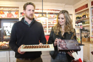 Isabelle A en Rob Roelandts, CEO van Valentino