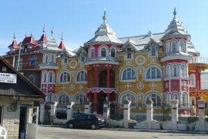 Roma-paleizen in Huelin bij Cluj